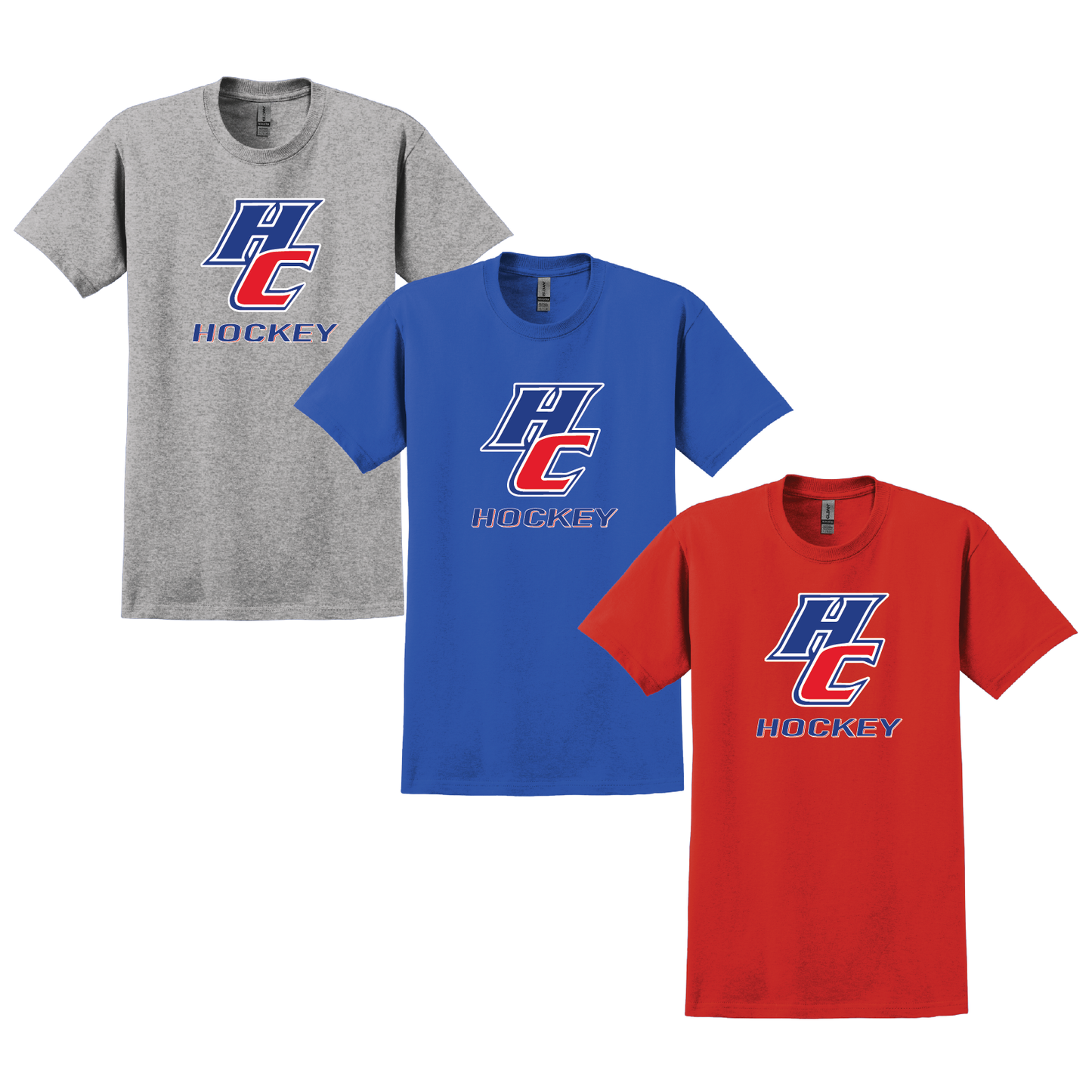 HC Hockey: Cotton T Shirt Full Front