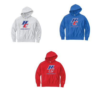 HC Hockey Sweatshirt: Champion Heavyweight Full Front Logo