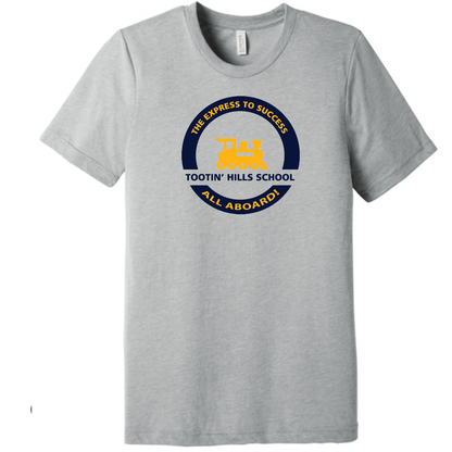 Tootin Hills: Men BC3413 & Women BC6413Bella & Canvas Triblend Tee