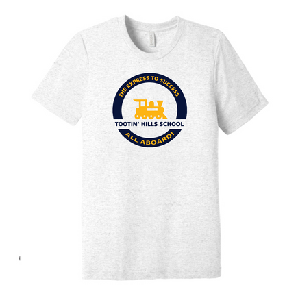 Tootin Hills: Men BC3413 & Women BC6413Bella & Canvas Triblend Tee