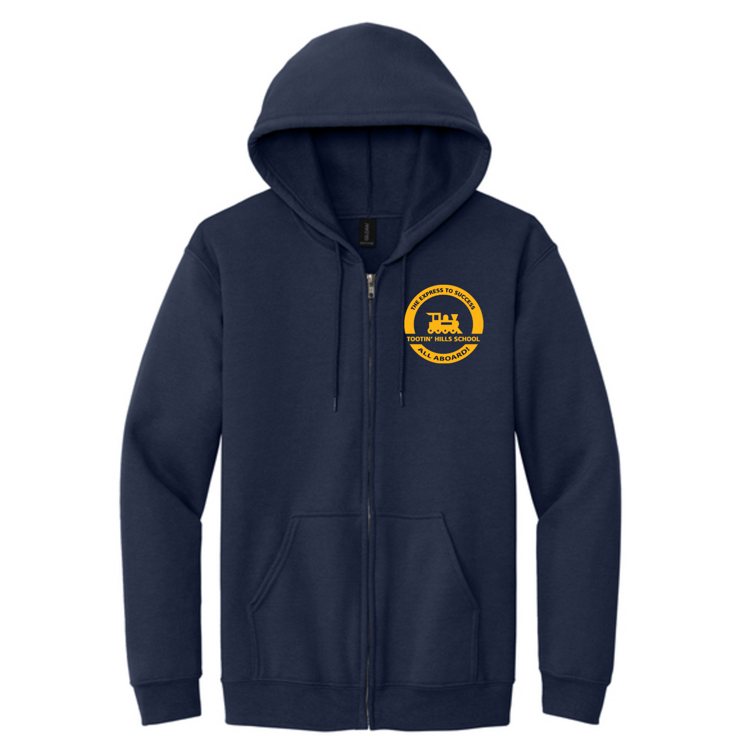 Tootin Hills: 18600 Full Zip Hooded Sweatshirt