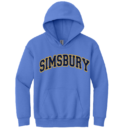 Hooded Sweatshirt Gildan 50/50: Simsbury Arched 2 Color