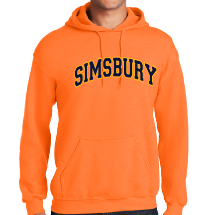 Hooded Sweatshirt Gildan 50/50: Simsbury Arched 2 Color